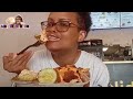 JUST CHIK'N FRIED CHICKEN LOADED TACO FRIES MUKBANG|| LETS EAT!!