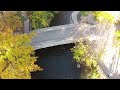 Minnehaha Falls Minneapolis, MN Drone view