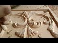 How to wood carving creative router skills and amazing design by MSF wood carving