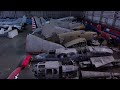 Aircraft in Museum Storage