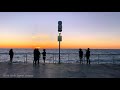 [4K] Sunset at Hermosa Beach Pier in South Bay, California USA - Walking Tour 🎧 Binaural Sound