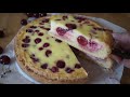 ВИШНЁВЫЙ ПИРОГ со сметанной заливкой ,очень вкусно!Cherry Pie