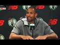 Al Horford Remembers Playing with Kyrie Irving: Really Special | Celtics Finals Practice