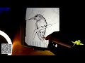 Art Timelapse w/ TygerB.com | Drawing A Hummingbird (no.2)