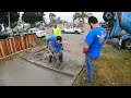 Homeowner Ruins Fresh Poured Concrete Driveway!