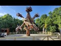 Steam Whirler at Six Flags America full circuit