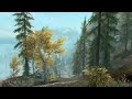 Atmospheric Sounds of Nature While Walking Through the Rift and Eastmarch of Skyrim Ambient ASMR