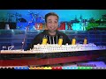 LEGO Creator Expert Titanic set 10294 review! The piece count, it's over 9000!