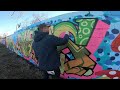 Colorful Graffiti Pieces - Full Process