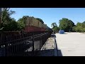 MONSTER TRAINS OF BNSF: 44,000 hp rumbling pulling the westbound 16k train!