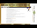 Womb Sauna Practitioner Certification Orientation