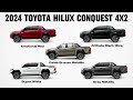 TOYOTA HILUX CONQUEST 4X2 vs FORD RANGER WILDTRAK 4X2