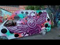 PAINTING AN ABANDONED CAR IN COPENHAGEN - ROY SCHREUDER