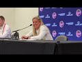 Caitlin Clark, Aliyah Boston, Christie Sides postgame after Fever win over Liberty, CC triple-double