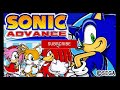 Evolution of Sonic Advance 1-2-3 GAME OVER Screens
