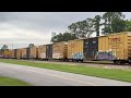 Folkston, Georgia Part One (Lots of CSX Trains)