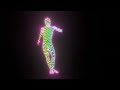 1 Hour 4k Neon Dancer || Background Party Video #2