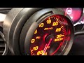2015 Fiat 500 Abarth boost gauge dyno pull