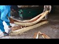 Amazing Manufacturing of Wood Veneer || How Chipboard is Made