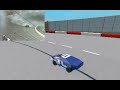 1981 Dave Marcis Flips at Atlanta Motor Speedway Roblox Reenactment