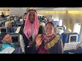 A Spiritual Journey: Hajj Pilgrims Returning Home by Boeing 747