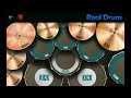 tutorial belajar main drum di aplikasi real drum Android mudah dan simple