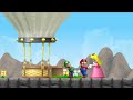 What if Mario Allstars fight VS Baby Bowser & Daisy in NSMBW