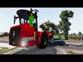 BeamNG Drive - Dangerous Overtaking Crashes #4