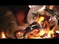 1 Hour of Combat Music | Dragon War (Mix)