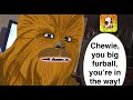 Chewbacca Snapchat Art
