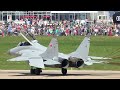 EPIC MIG-35 SOLO FLIGHT, BREATHTAKING SHOTS! ✈️ MAKS 2017 [Remastered]