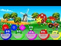 🎬 Learning Shapes for Pre-Schoolers | Cute Colorful Characters 👫