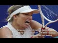 Iga Swiatek gets hit by a ball at Olympic tennis and is called insincere by Danielle Collins