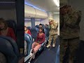 Military man makes surprise of a lifetime with wife on plane!