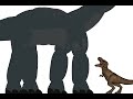 Tyrannosaurus Rex vs Argentinosaurus