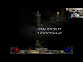 Diablo II Twitch Stream Highlights: The Monastary