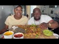 A PLATTER FULL OF CHEESY DELICIOUS NACHOS || FAMILY TIME || MUKBANG EATING SHOW ||