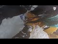 The Incredible Rescue: Skier saves buried snowboarder's life in a chance encounter