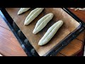 how to make mini baguettes at home,easy recipe for baking bread 🥖/ do it now / without sourdough!!!