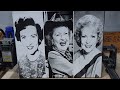 Betty White Tribute Engraved on a 11x14 Canvas using The OLM 2 20 Watt Fixed Focus Laser (RIP Betty)