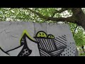 Black white & neon yellow graffiti | tsw9