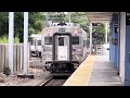 NJ TRANSIT Train departing long branch to New York