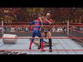 Spiderman vs The Rock