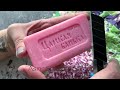 ASMR soap cutting. Резка сухого мыла