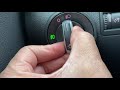 VOLKSWAGEN TIGUAN -  How to turn on/off headlights and highbeams and lights