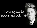 Rock Me - One Direction (Lyric Video)