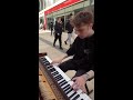 I played CRUEL ANGEL'S THESIS on piano in public