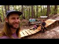 We Built A Wooden WHALE to Jump on our Mountain Bikes!