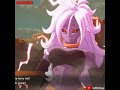 ANDROID 21 EATS CELL & EVIL TRANSFORMATION | Dragon Ball FighterZ