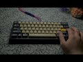 Bergen + Aluminium plate + TTC Holy Panda + GMK Mudbeam